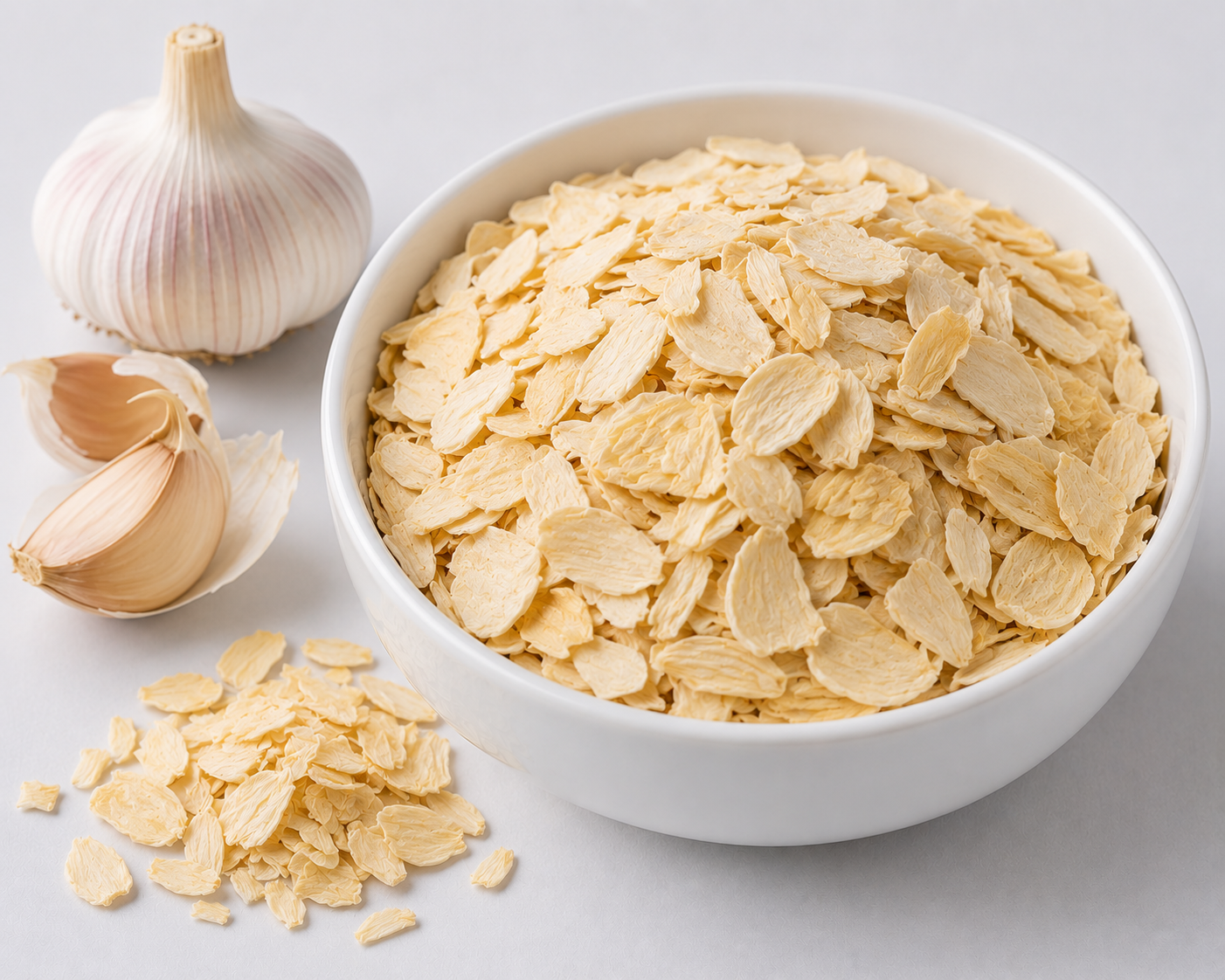 Dehydrated Garlic Flakes