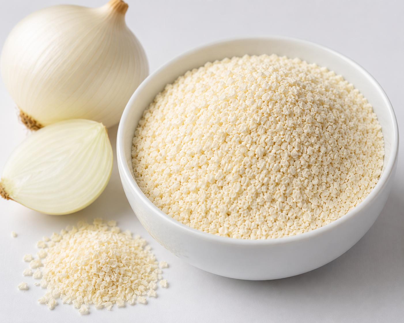 Dehydrated White Onion Granules